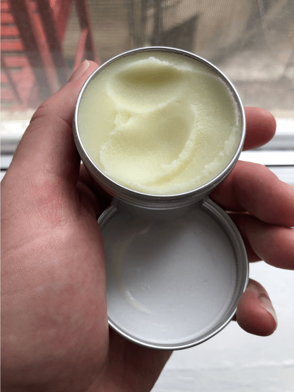 My Review of Honest Amish Beard Balm After Trying It Out (here's what the inside of the container looks like)