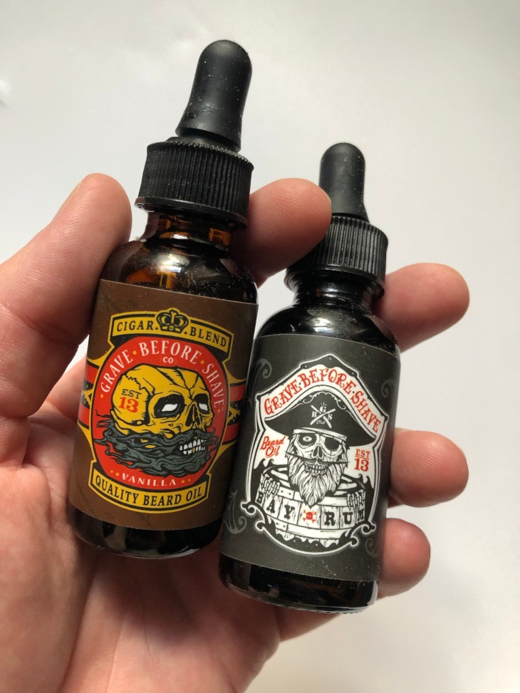 Grave Before Shave Beard Oil - A Great Gift for Bearded Guys