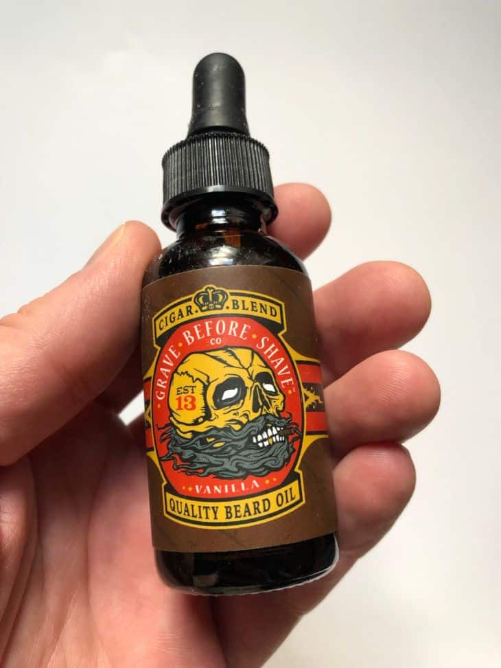 grave before shave beard oil review