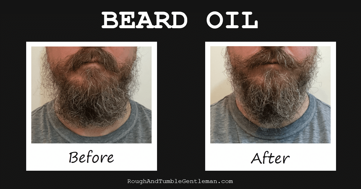 Beard Oil Before And After
