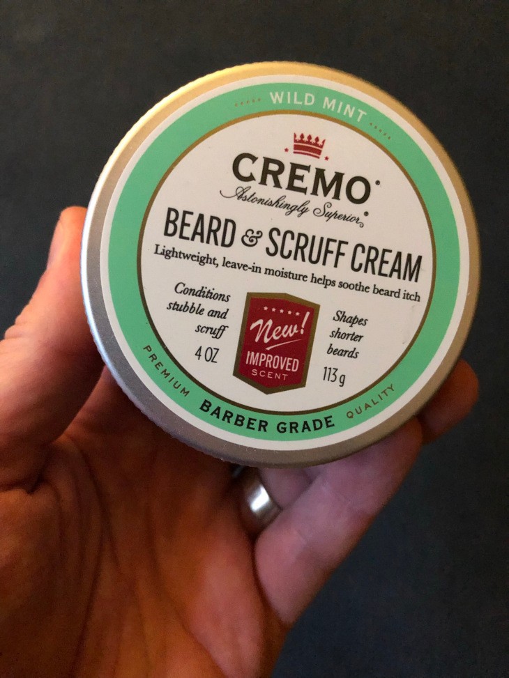 CREMO Mint Blend Beard & Scruff Cream