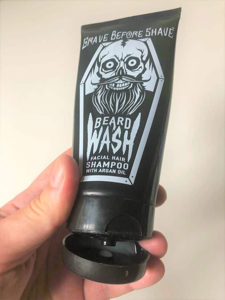 grave before shave beard wash review
