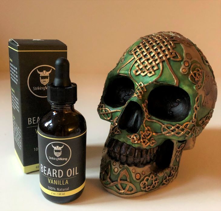 Striking Viking Beard Oil Review - Vanilla