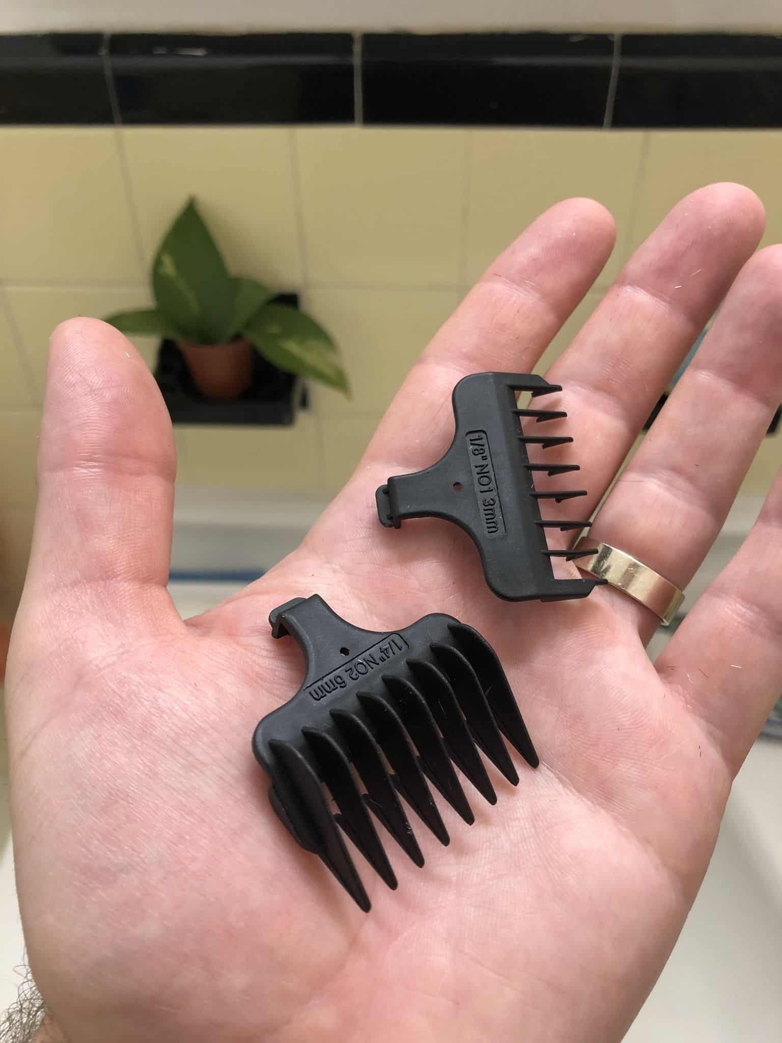 Beard Trimmer Guards of Different Sizes