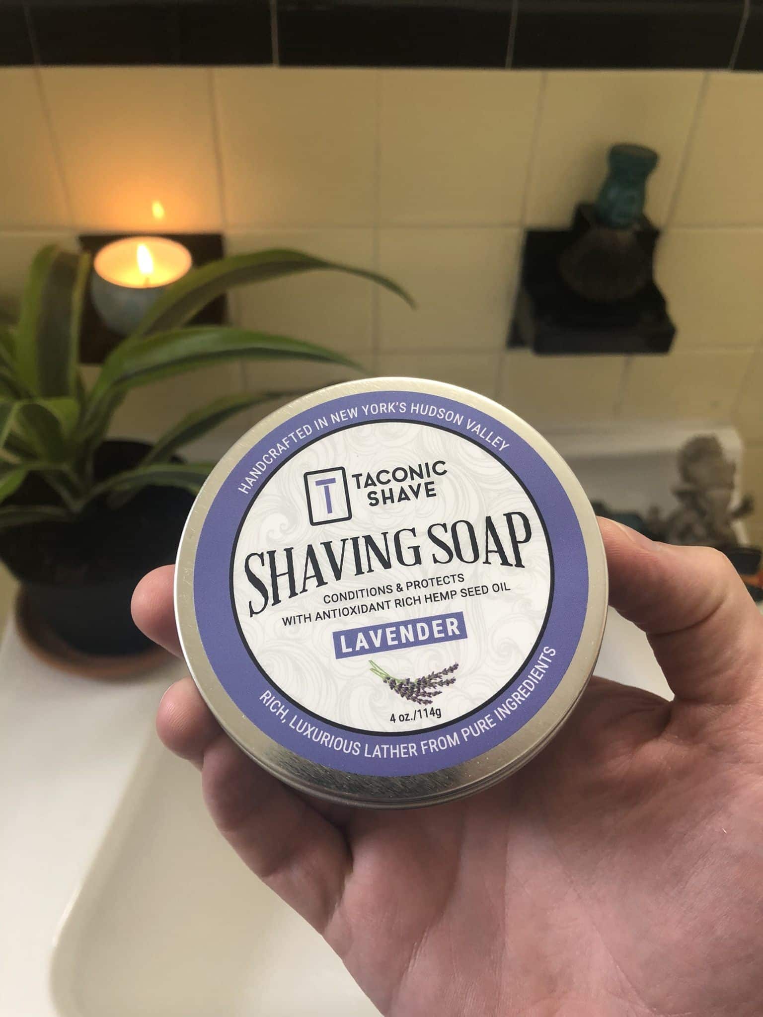 Taconic Shave Shaving Soap - Lavender