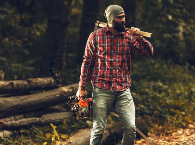 A Bearded Lumberjack