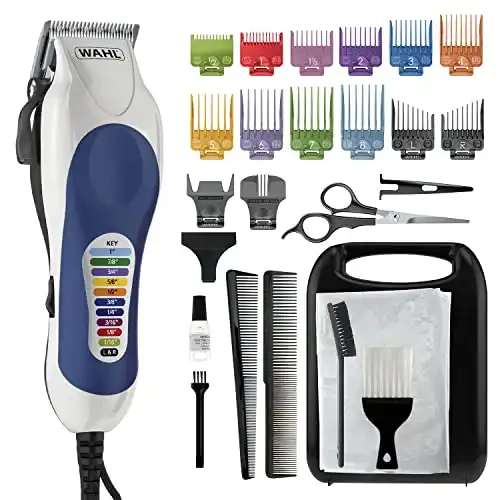 Wahl Clipper USA Color Pro Complete Haircutting Kit - Model 79300-1001M