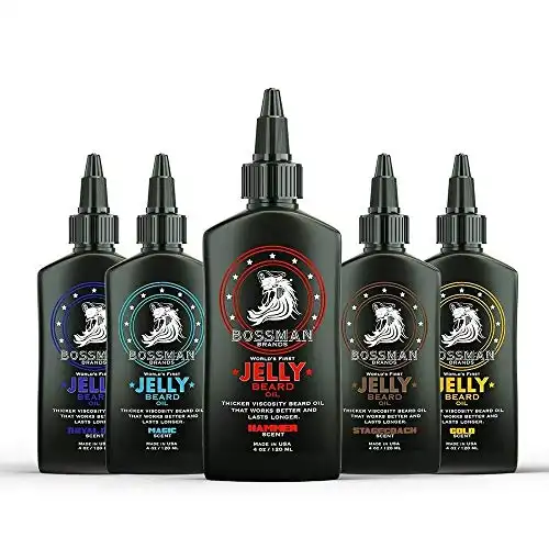 Bossman Jelly Beard Oil Variety Pack