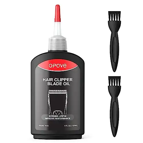 Premium Hair Clipper Blade Lubricating Oil & Brushes